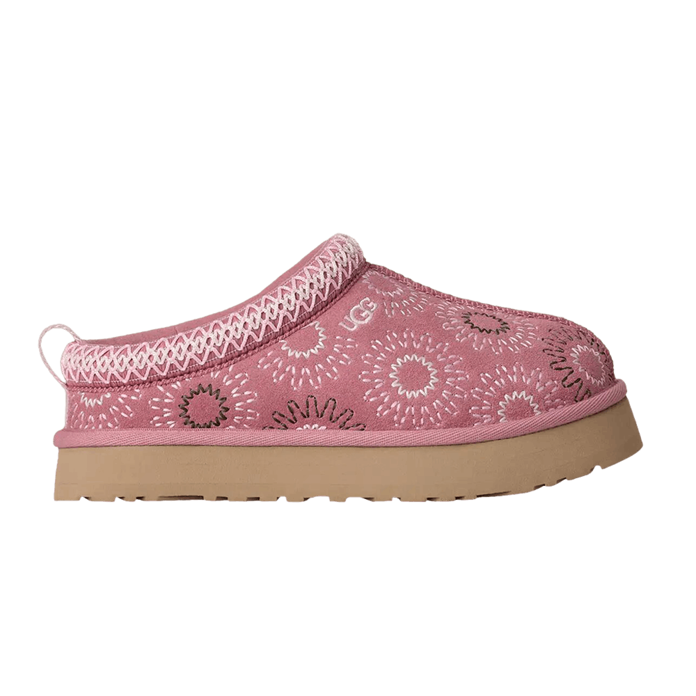 UGG Tazz Sun Stitch Slipper Horizon Pink (Kids) – soleathens