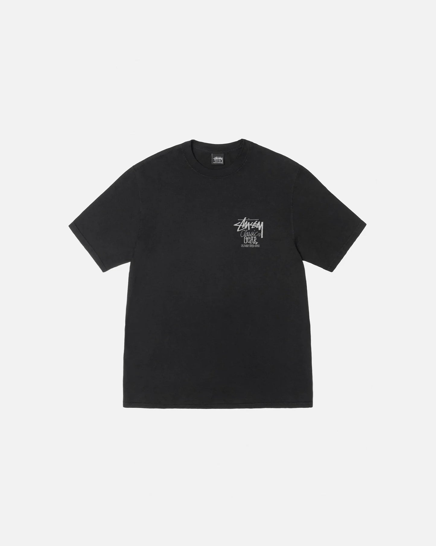 STUSSY  CLASSIC GEAR TEE PIGMENT DYED