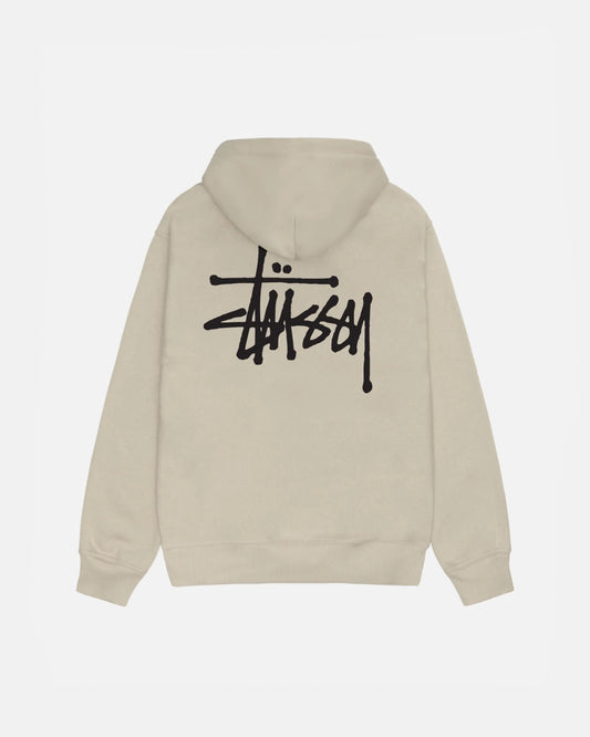 STUSSY BASIC ZIP HOODIE