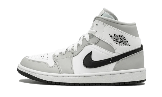 Air Jordan 1 Mid Light Smoke Grey Black (W)