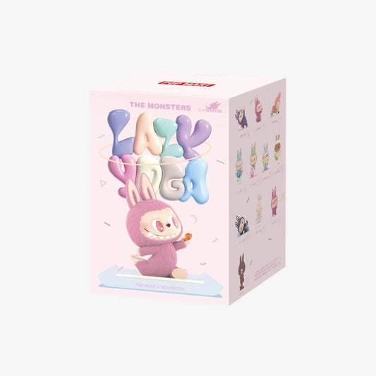 Pop Mart Labubu The Monsters Lazy Yoga Figure Single Blind box