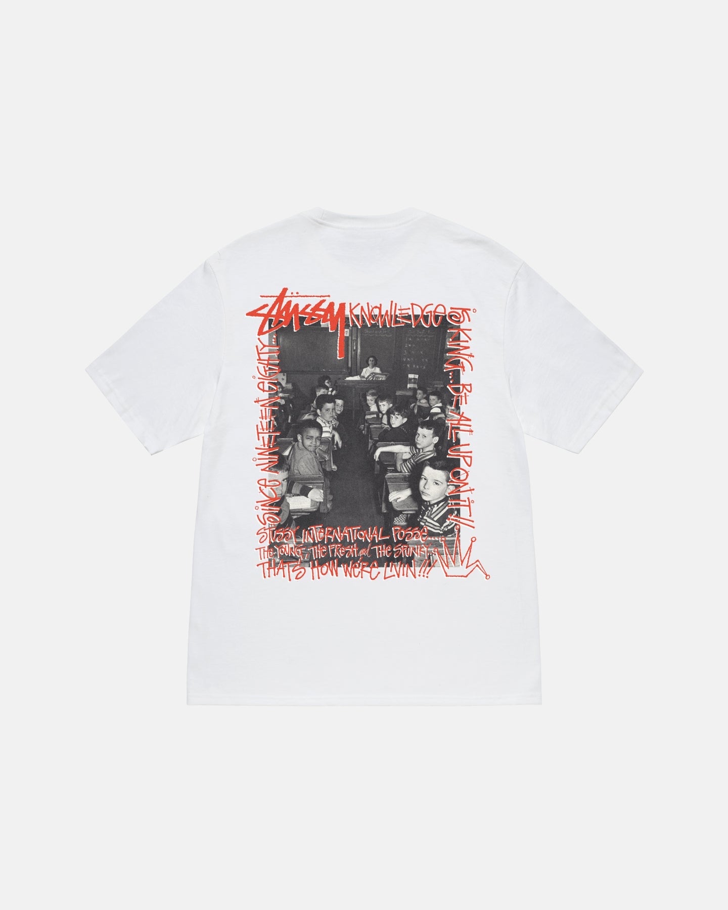 STUSSY CLASSROOM TEE