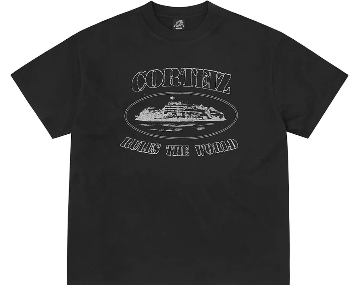 CORTEIZ REFLECTIVE ALCATRAZ TEE