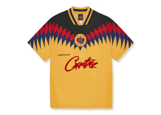 Corteiz Club RTW Yellow Football Jersey