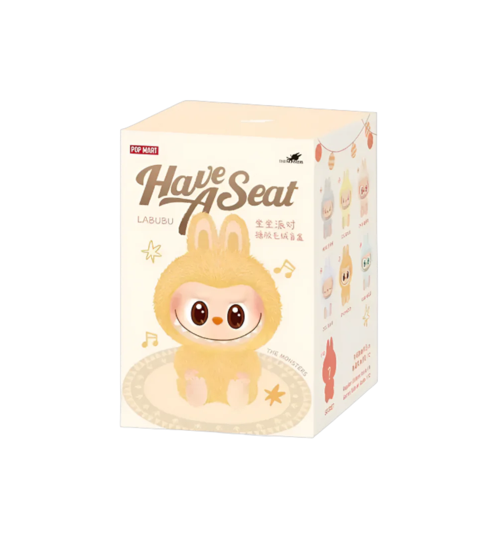 Pop Mart Labubu The Monsters Have a Seat Vinyl Plush Blind Box