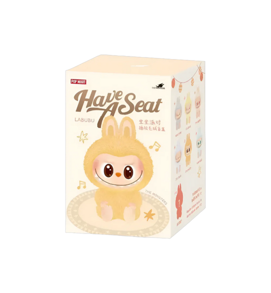 Pop Mart Labubu The Monsters Have a Seat Vinyl Plush Blind Box