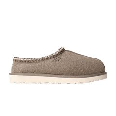 UGG Tasman Shaggy Suede Slipper Smoke Plume