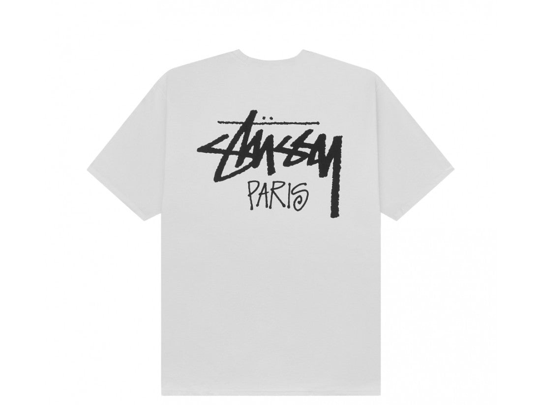 Stussy Paris White Tee