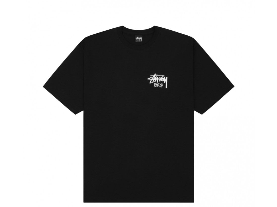 STÜSSY PARIS TEE M faded black Paris Tee – Faded Black | Tees | Stüssy