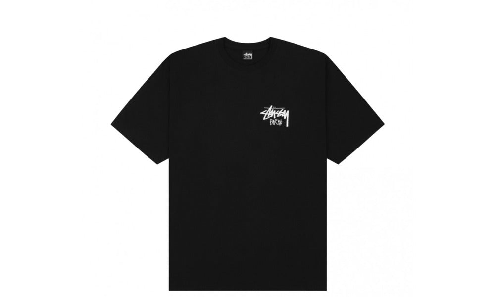 Stussy Paris Black Tee