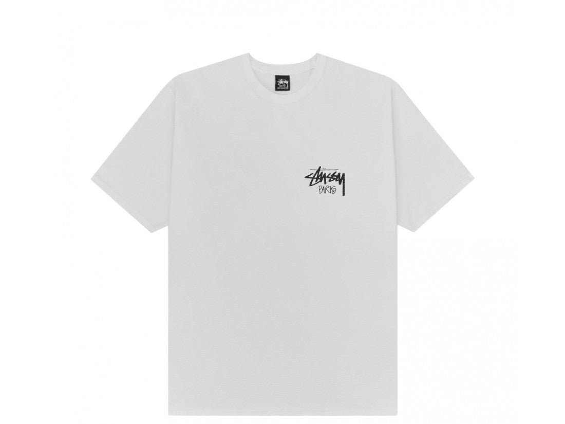 Stussy Paris White Tee