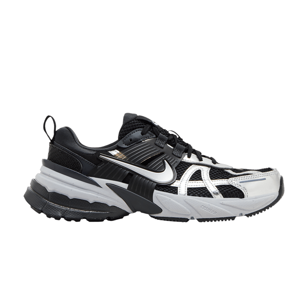 Nike V2K Run Black Metallic Silver (Women's)