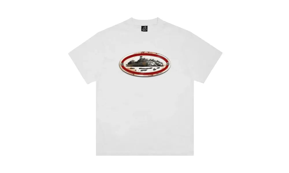 Corteiz Rusty Alcatraz Tee White