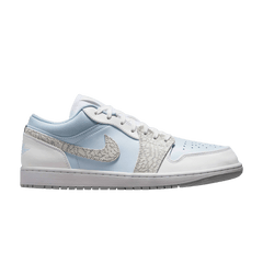 Jordan 1 Low SE Blue Tint Elephant Print