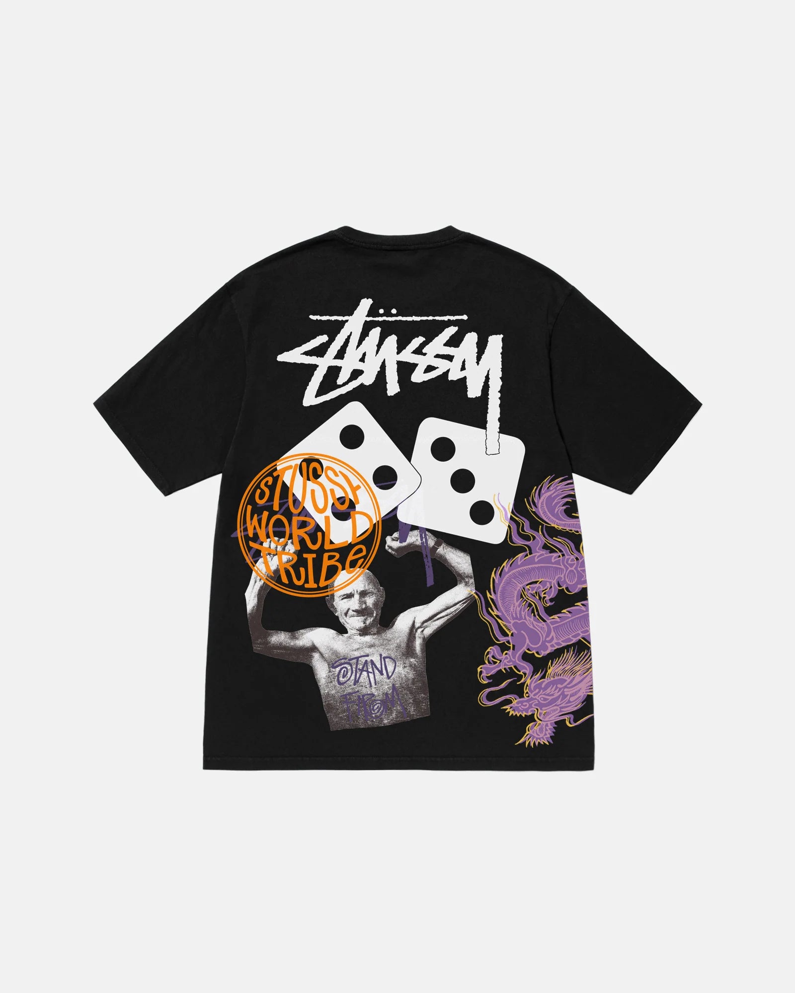 STUSSY STRIKE TEE PIGMENT DYED