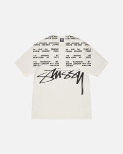 STUSSY LOCATIONS TEE