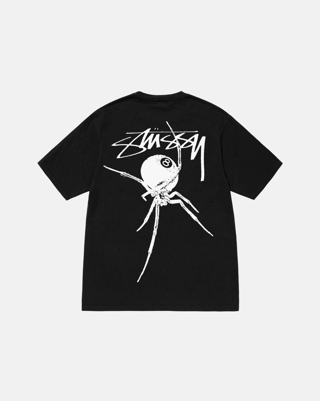 STUSSY ARACHNID TEE PIGMENT DYED