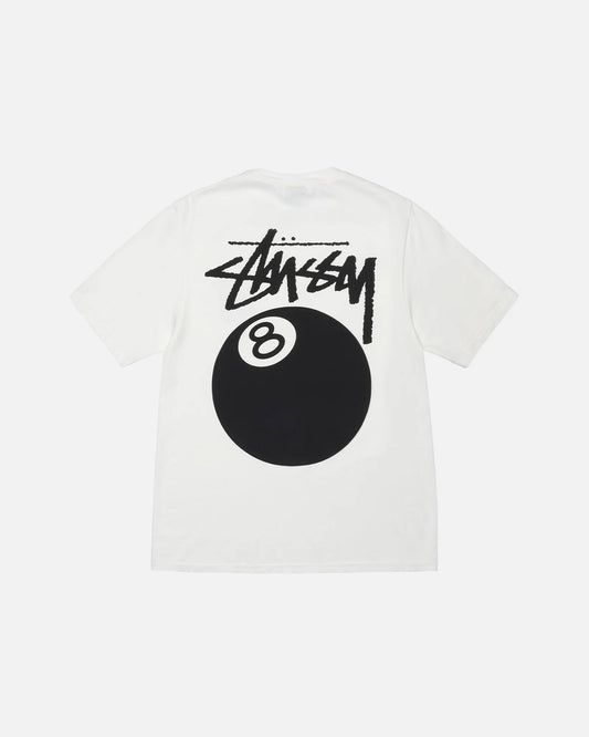 STUSSY 8 BALL TEE PIGMENT DYED