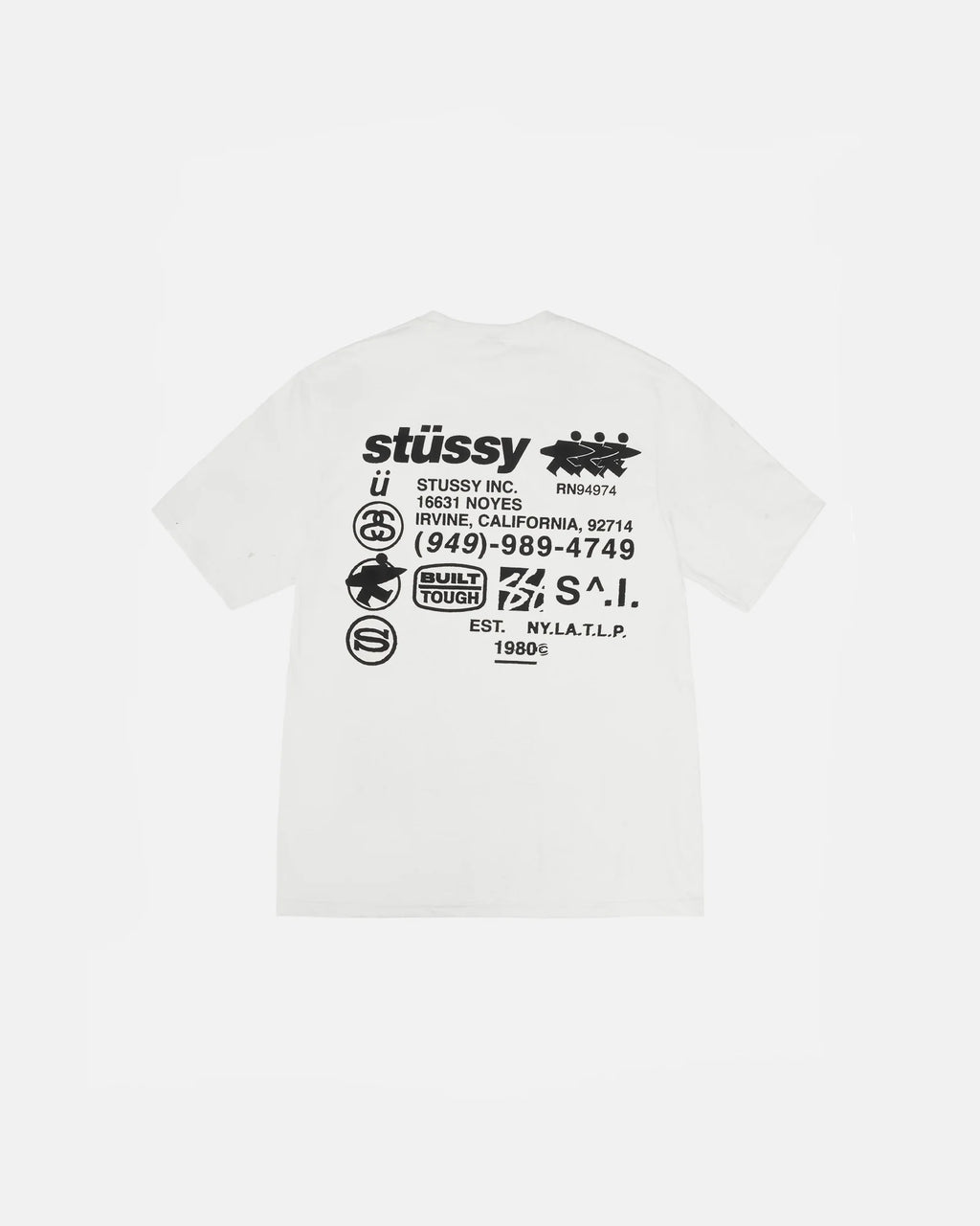 STUSSY TEE DNA PIGMENT DYED