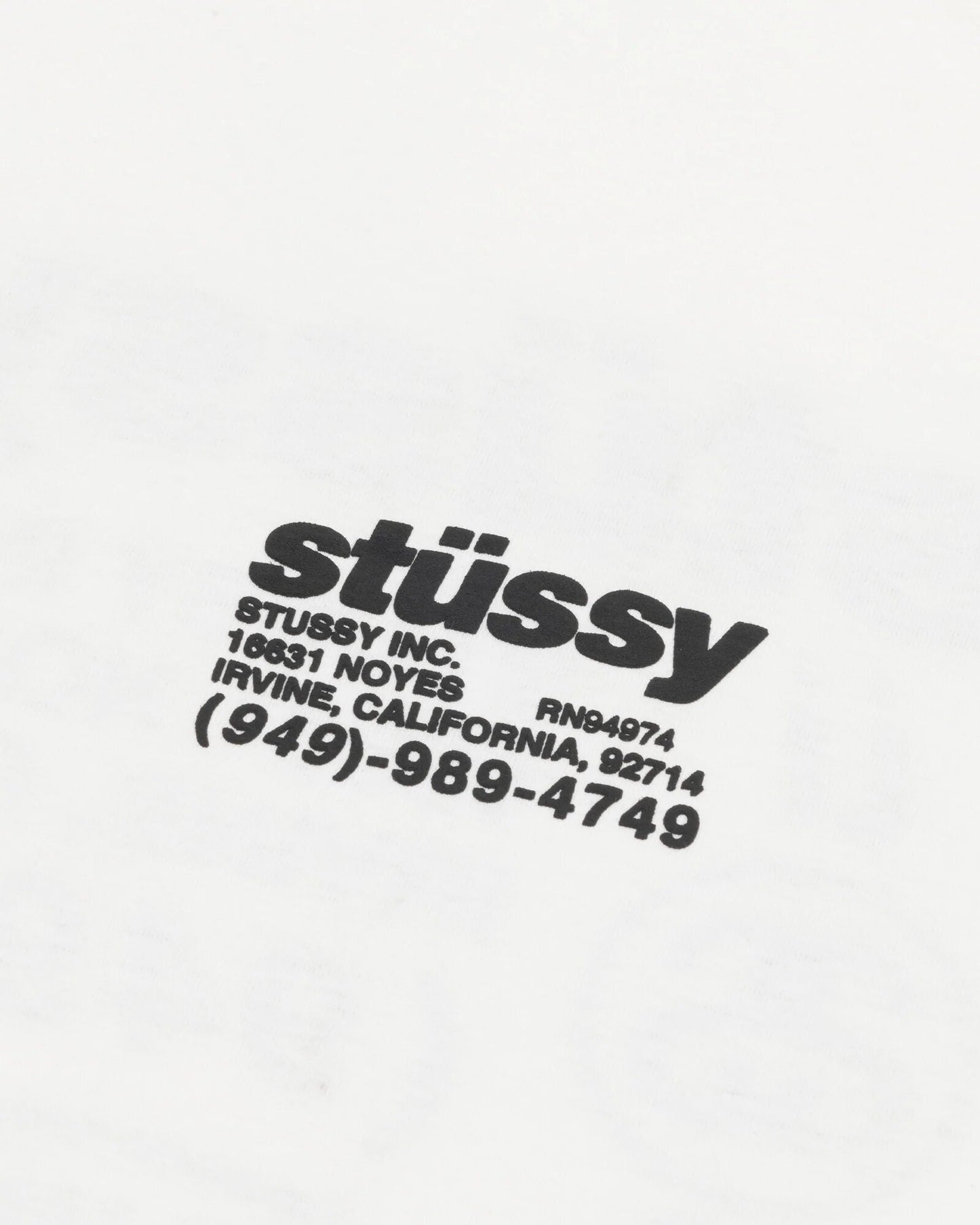 STUSSY TEE DNA PIGMENT DYED