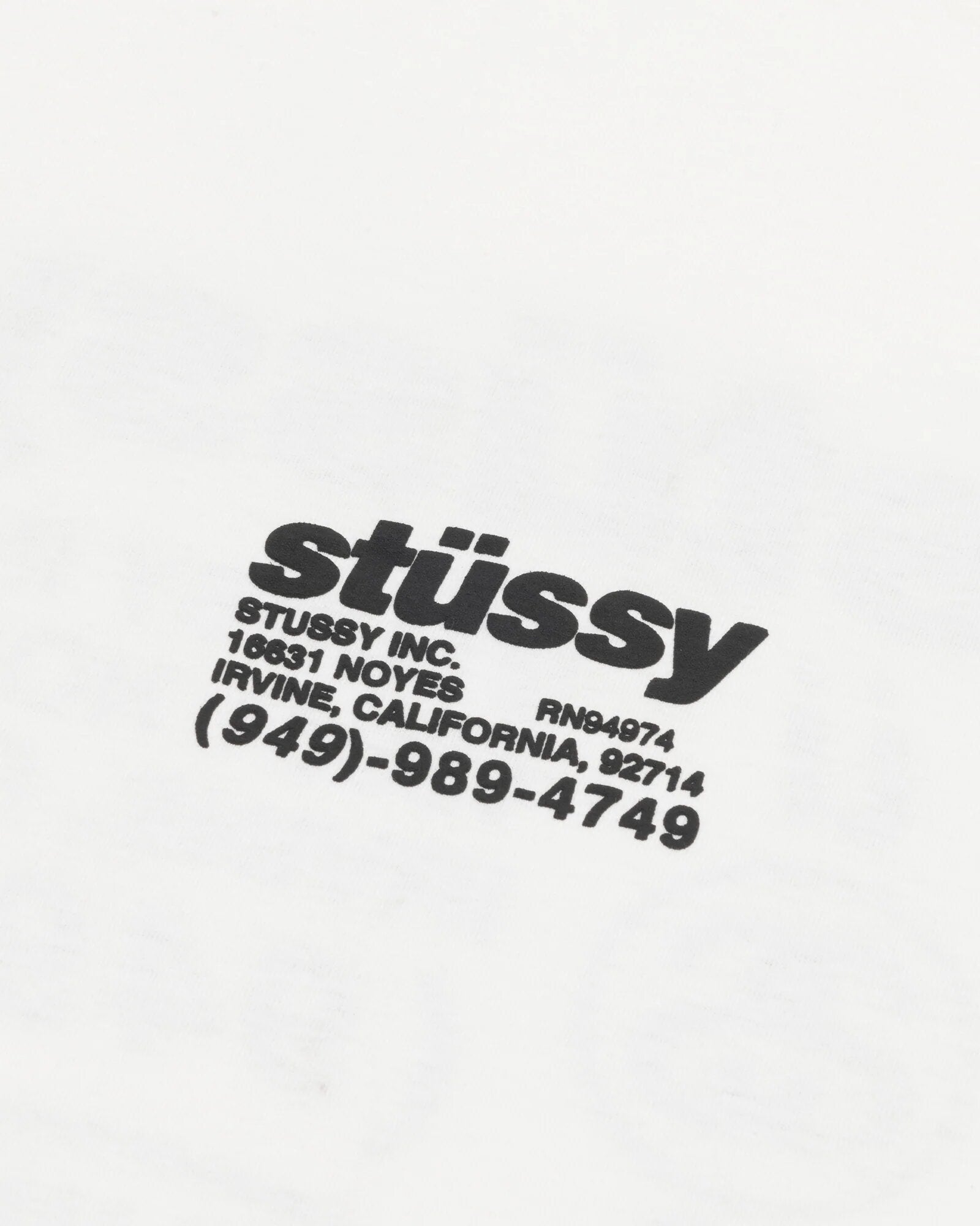 STUSSY TEE DNA PIGMENT DYED