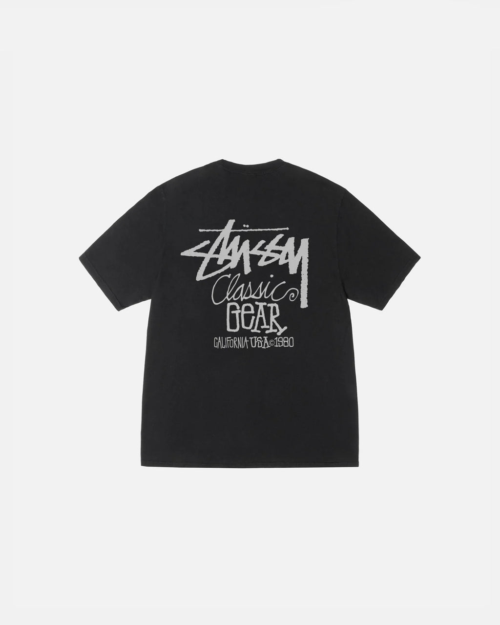 STUSSY  CLASSIC GEAR TEE PIGMENT DYED