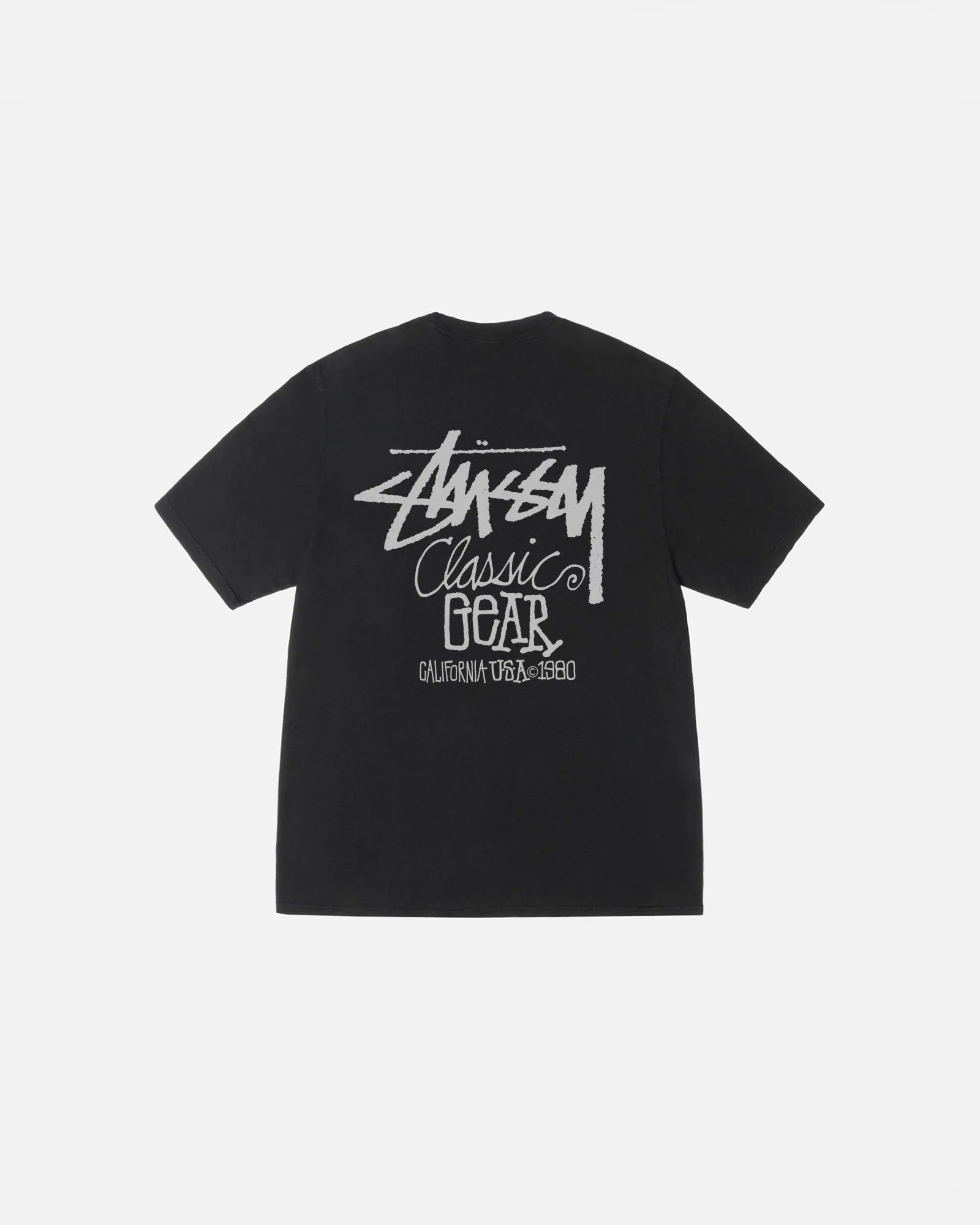 STUSSY  CLASSIC GEAR TEE PIGMENT DYED