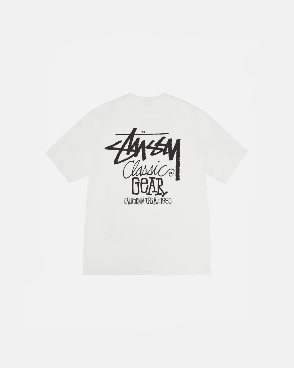 STUSSY CLASSIC GEAR TEE PIGMENT DYED