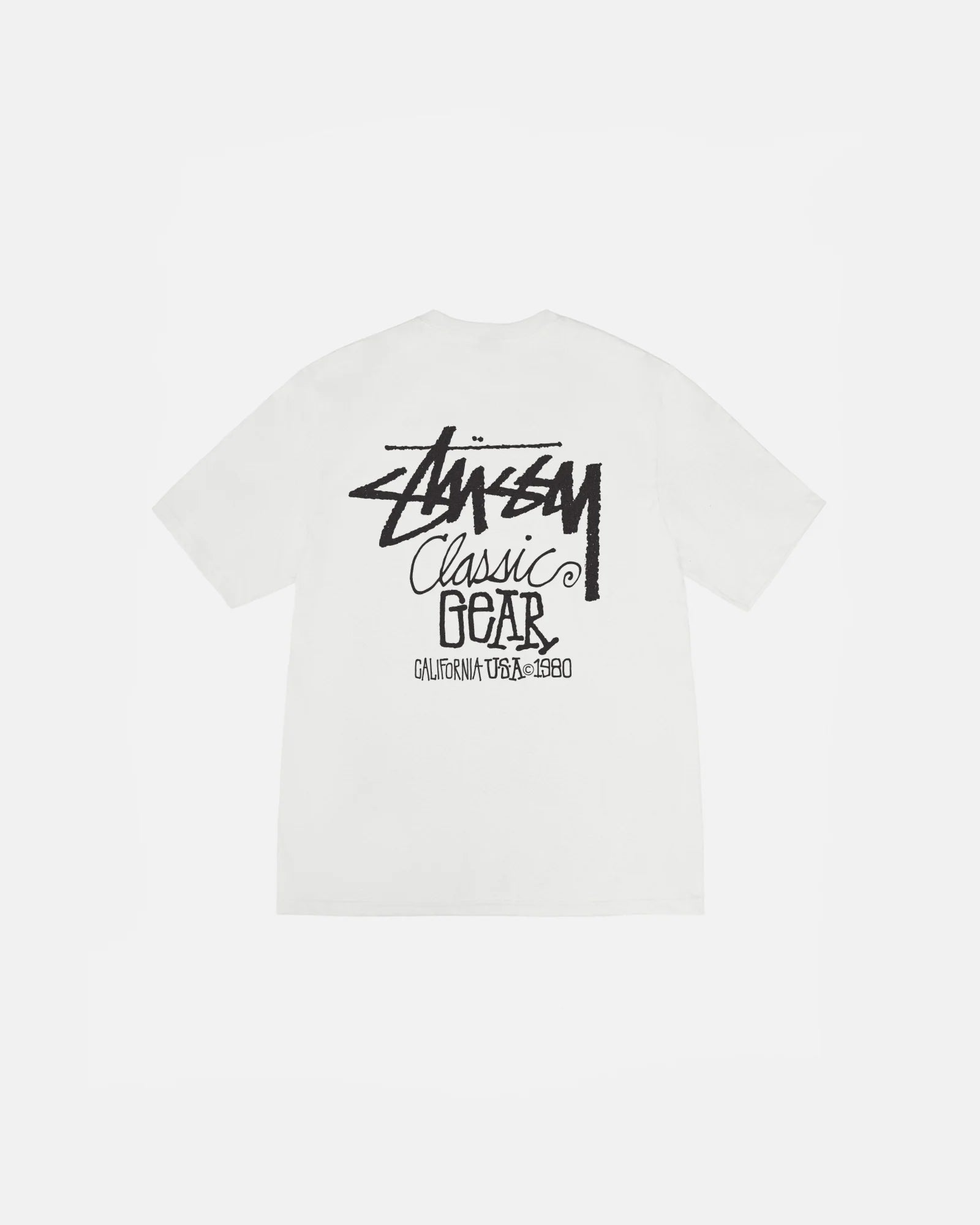 STUSSY CLASSIC GEAR TEE PIGMENT DYED