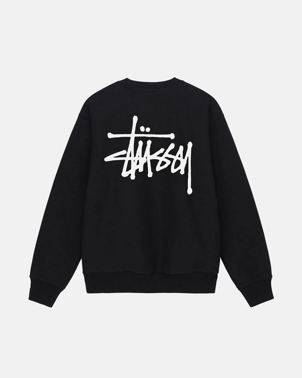 STUSSY BASIC CREWNECK HOODIE