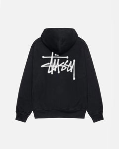 STUSSY BASIC HOODIE PIGMENT DYED