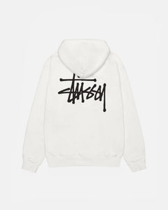 STUSSY BASIC HOODIE PIGMENT DYED