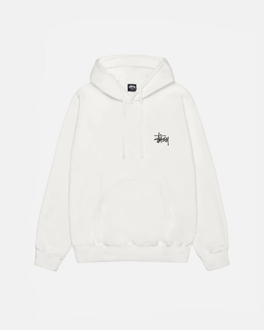 STUSSY BASIC HOODIE PIGMENT DYED