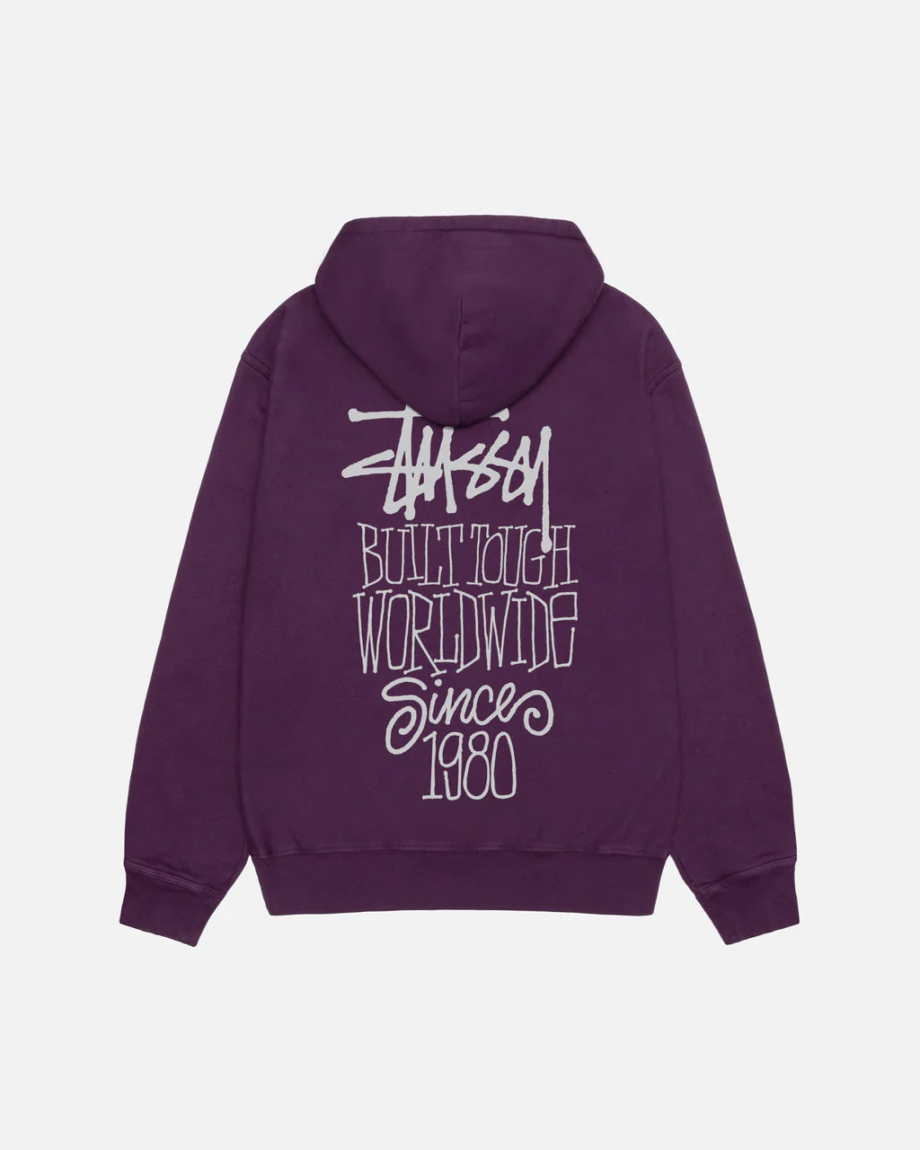STUSSY BUILT TOUGH HOODIE PIGMENT DYED