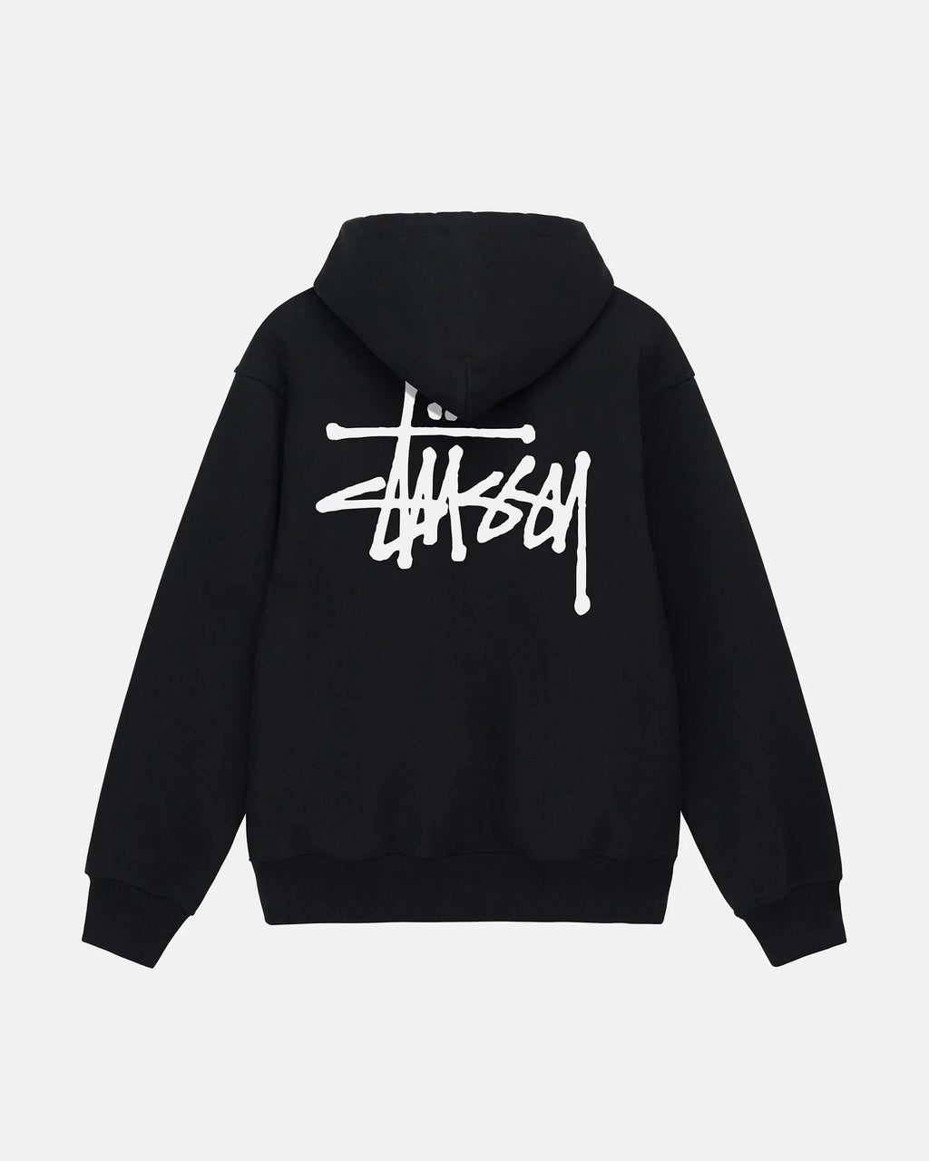 STUSSY BASIC ZIP HOODIE
