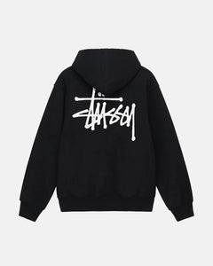 STUSSY BASIC ZIP HOODIE
