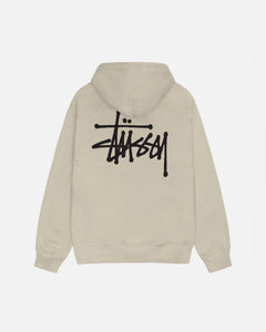 STUSSY BASIC ZIP HOODIE