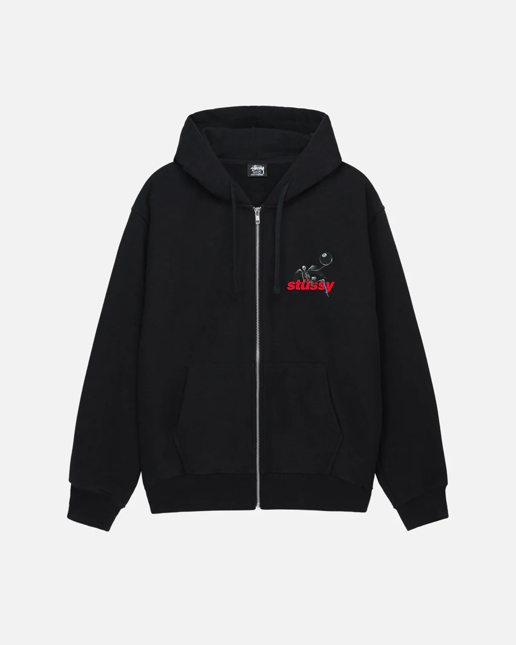 STUSSY APOCALYPSE ZIP HOODIE