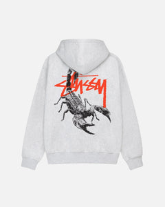 STUSSY SCORPION ZIP HOODIE