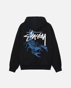 STUSSY SCORPION ZIP HOODIE