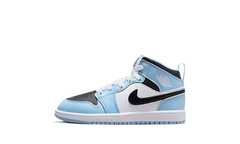Air Jordan 1 Mid Ice Blue (PS)