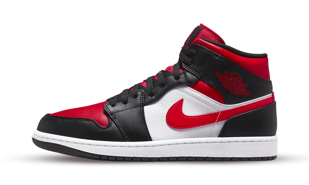 Air Jordan 1 Mid Alternate Bred Toe