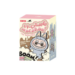 Pop Mart Labubu The Monsters Tasty Macarons Vinyl Plush Pendant Single Blind Box