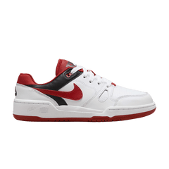 Nike Full Force Low White Black Team Orange Mystic Red (GS)