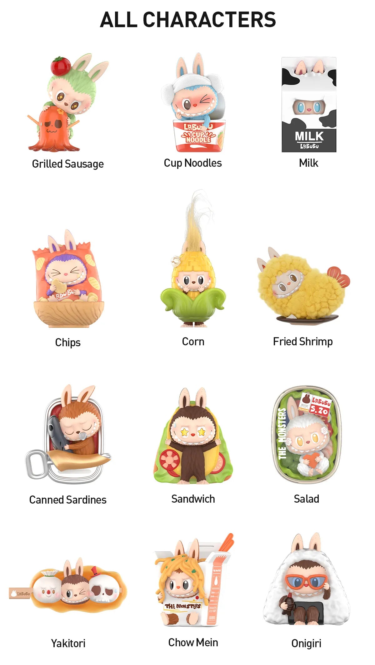 Pop Mart Labubu The Monsters Wacky Mart Series Figure Single Blind Box