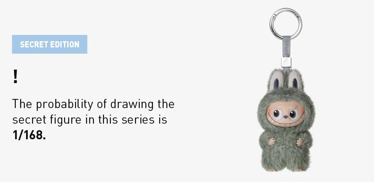 Pop Mart Labubu The Monsters Pin for Love Series "!" Secret Edition