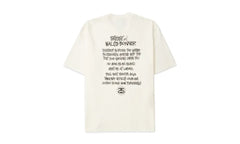 Stussy Wales Bonner Ivory Tee