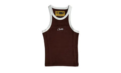 Corteiz Wmns Contrast Tank Top Brown