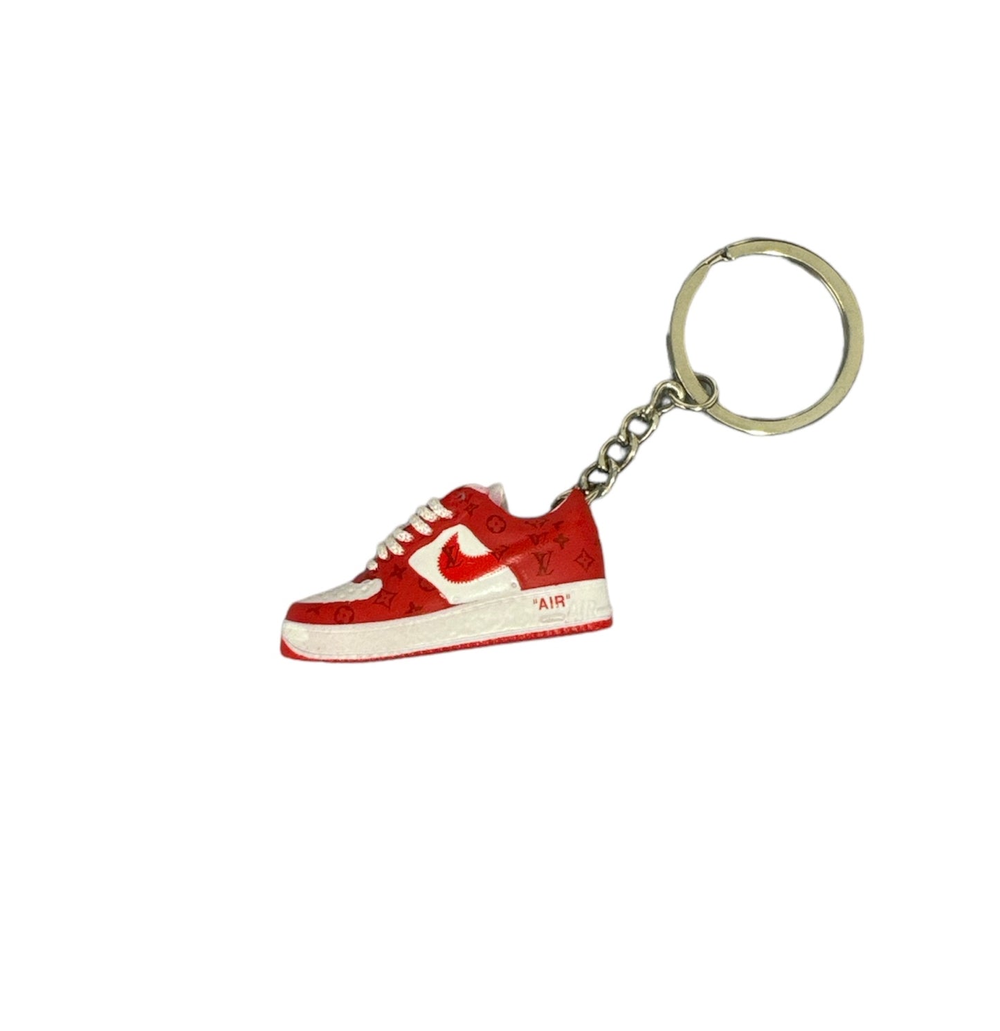Keychain Air Force 1 Louis Vuitton Red