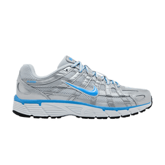 Nike P-6000 Metallic Platinum Pure Platinum Metallic Silver University Blue